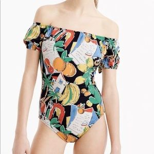 NWT J Crew one piece swimsuit sz 0